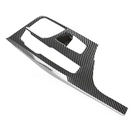 BMW 5-sarjaan G30 2018-2022 sopiva hiilikuituinen auton keskikonsolin vaihdevivun paneelin suojuslistan kehys De