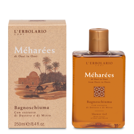 L'Erbolario Bagnoschiuma Méharées Detergente Delicato Corpo 250ml