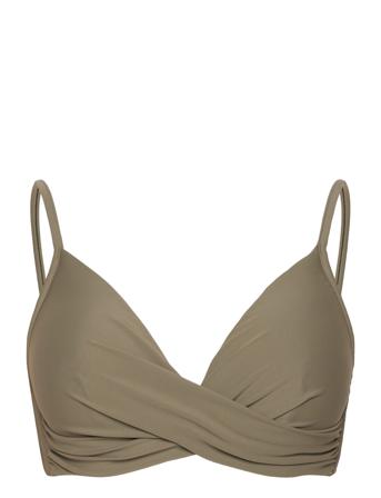 Aaliyah Top Aop Khaki Missya