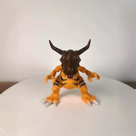 Anime Digital Monster -hahmo, inspiraationa Monster Adventure -sarja, PVC-työpöytäkoriste