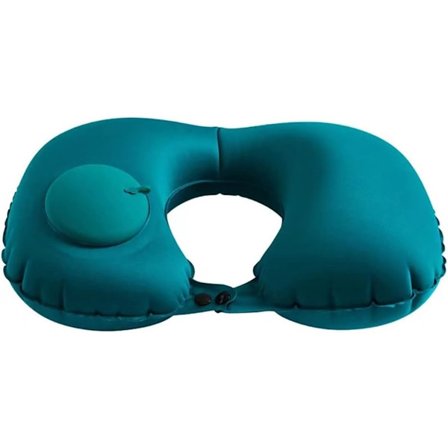 Reisepute - Oppblåsbar - Sammenleggbar - Støtte for nakkesmerter