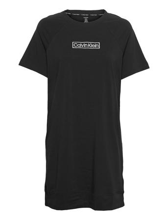 S/S Nightshirt Topp Svart Calvin Klein