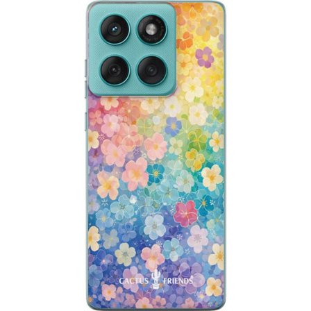 Yhteensopiva Puhelinkuori Motorola Motorola Edge 60 Fusion Cactus and Friends – RainbowBloom