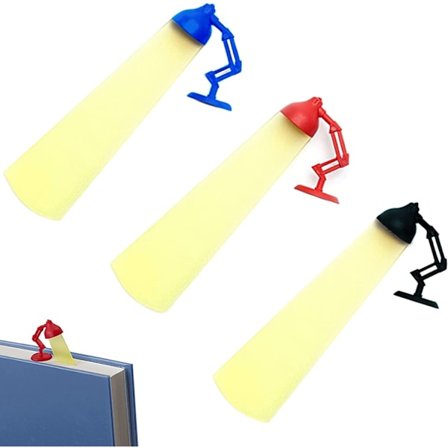 3D Stereo Bokmerker Søte Morsomme Nyhets Bokmerker Kreative Skrivebord L