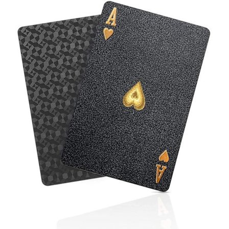 Spelkort Vattentät Poker - Black Diamond Professionell Plast Standard Spelkortlekar Designer Ny{hw}