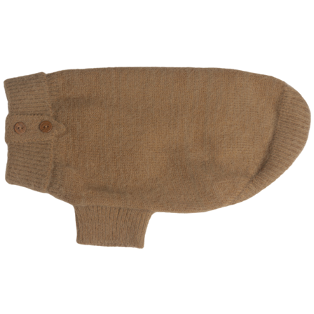 PAIKKA Furry Knit Sweater 35-40 cm Brown