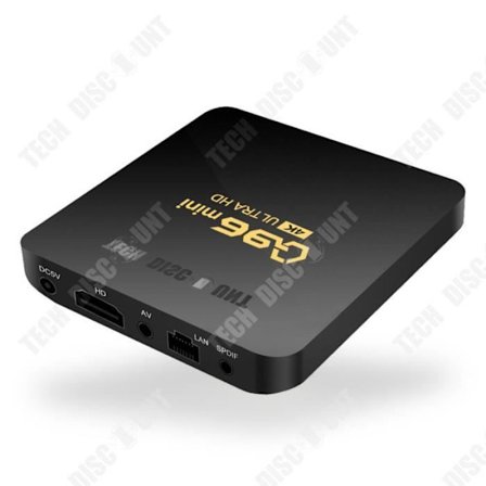 Internet TV Decoder - TD - Q96mini - 4K HD - RAM 1 GB - Quad Core Processor