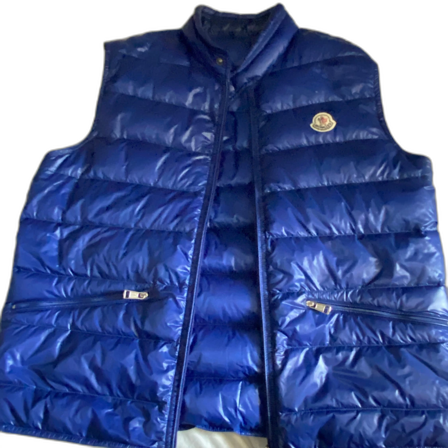 Moncler väst blå