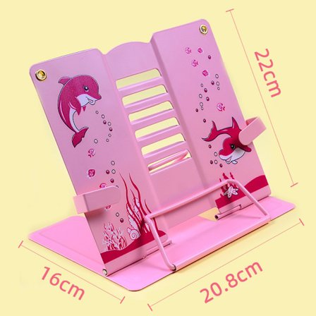 En hvid notesbogshylde til børn, skoletegnet figur_tfrf