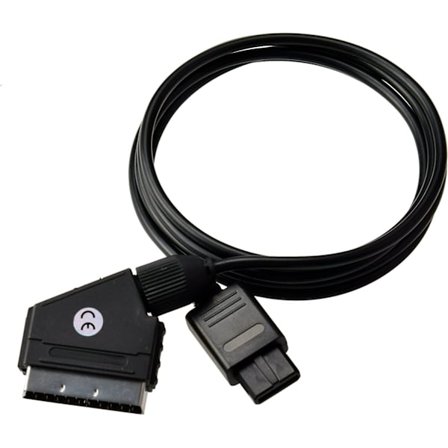 RGB-kabel (SCART) til Gamecube og SNES (Super nintendo) n64 (ni