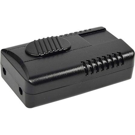Fodkontakt Dimmer 150w 230v Sort Kompatibel Led [energiklasse A]