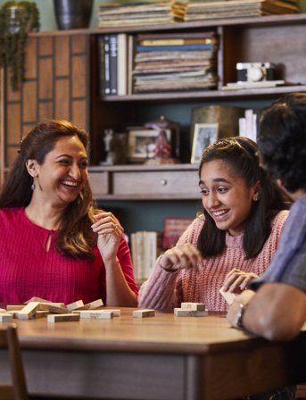 Hasbro Gaming Board/Card Game Jenga Fine Motor Skill (Dexterity) - Beige - EU/ENG