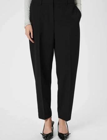 Karen By Simonsen Kbro Solid Milano Carrot Pants - Black - 32