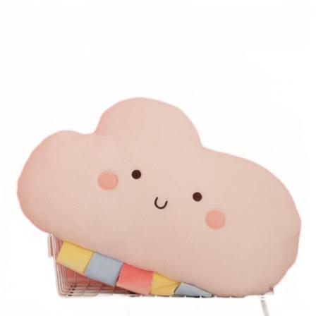 48 Cm Söta Tecknade Moln Plyschleksaker Kawaii Sun Rainbow