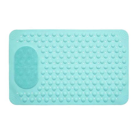 Liukumaton kylpymatto, yksivärinen hierontamatto, liukueste imukupilla, vedenpitävä likaa hylkivä matto - WC-hotelli A