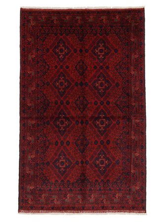 Medallón Pequeño Afghan Khal Mohammadi Alfombra 124X198 Lana