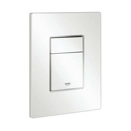 Grohe Skate Cosmopolitan Trykknap til WC-armatur, hvid, Badeværelse