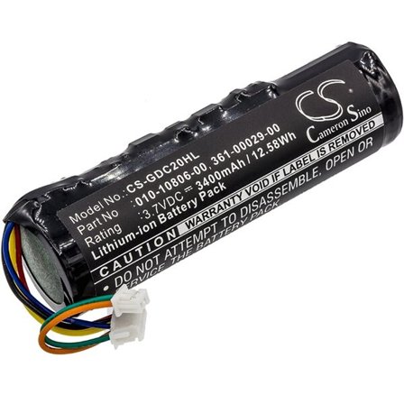 Batteri till Hundhalsband för Garmin DC20, DC30, DC40 m.fl.