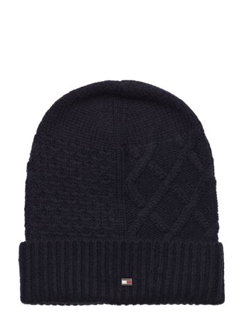 Tommy Hilfiger | Th Flag Cable Knit Beanie | ONE SIZE