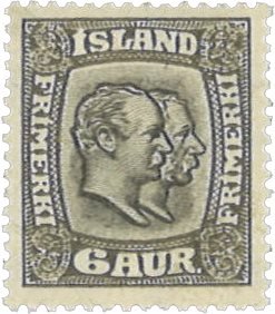 Island 1915-1918 - AFA 80 - Ubrugt