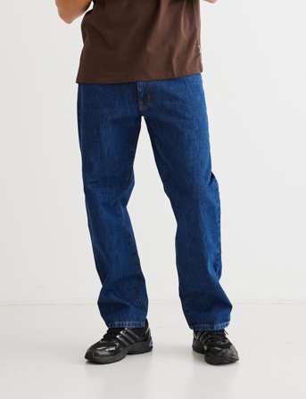 Woodbird Leroy 90S Rinse Jeans - Blue - 29 x 30