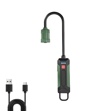 360° böjbar slang grilllampa LED utomhus nödbelysning bilunderhåll COB arbetslampa