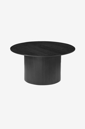 Nordic Furniture Group - Soffbord Scarlett, Ø 90 cm - Svart - Soffbord - Från Homeroom