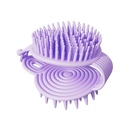 Duschborsthuvud Massageborste LILA Purple