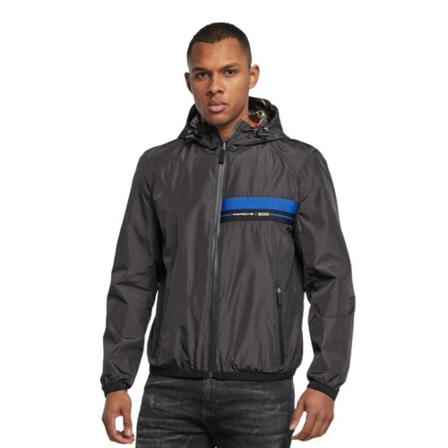 Hugo Boss Parka , Grijs , Heren , Maat: M