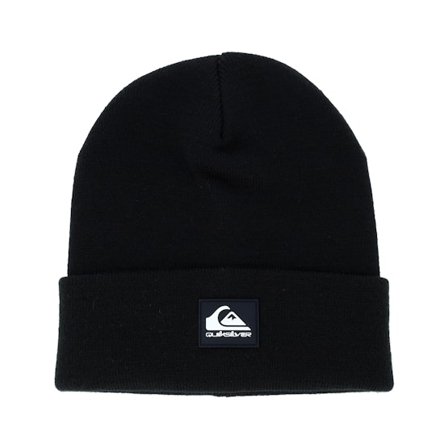 Quiksilver - Noir cuff Bonnet - Brigade Beanie True Black Cuff @ Hatstore