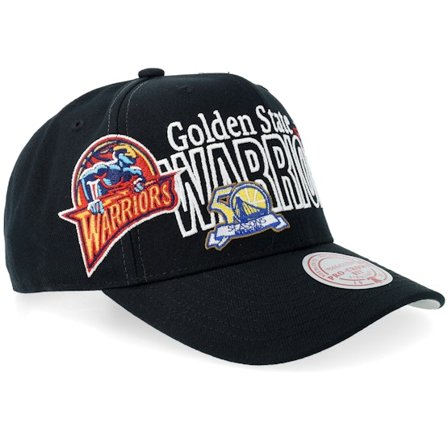 Mitchell & Ness - NBA Nero adjustable Cappellino - Golden State Warriors Hwc Mash Up Pro Black Adjustable @ Hatstore