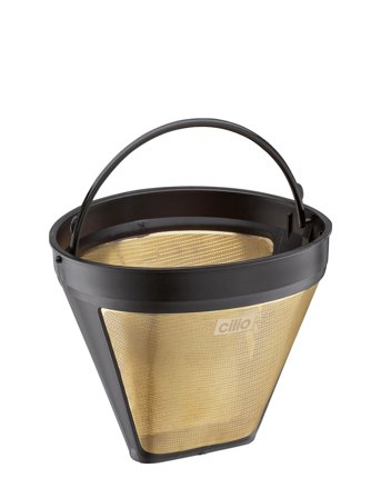 cilio Kaffefilter Str. 4 I Guld Genanvendeligt 12,5Cm - Gold - ONE SIZE