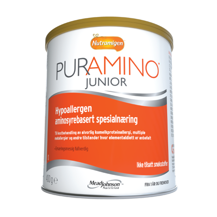 Nutramigen Puramino Junior, fra 1 år, 400 g