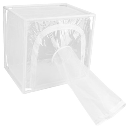 Insektnettbur Drivhus Utventig Ventilert Sommerfugl Habitat Bur 40x30x40cm