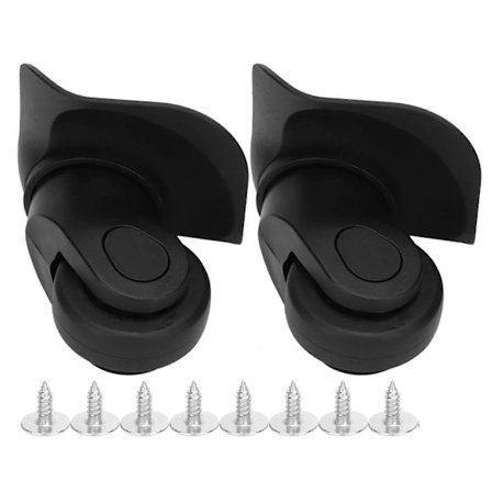 1 Par Universal Kofferhjulutskifting Stort Hjul Kofferthjulutskifting Koffertilbehør A09