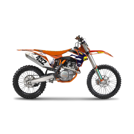 Stickerset Enjoy Oranje Brigade - KTM 250 SX 2013-2015