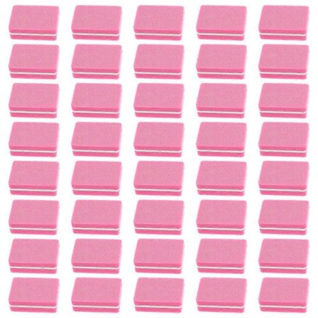 100 kpl kynsisieniviiloja manikyyriviiloja mini-EVA-kynsipuskuripalikoita salonkiin[D]