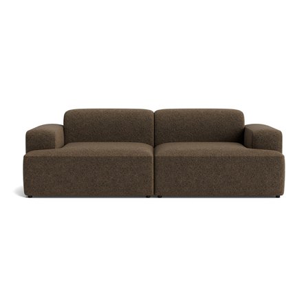 Madrid 3 personers sofa - Anthology Brun - 238x101x75cm - Komfortabel 3 personers flydersofa i smuk farve og stoftype