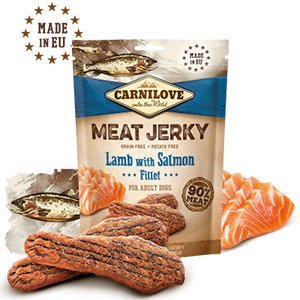 Carnilove Dog Jerky Lamb with Salmon Fillet, 100 g