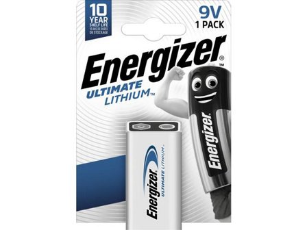 ENERGIZER Batteri Ultimate E 9,0 V - Lyreco - Kontorsmaskiner - Batterier - E/9V