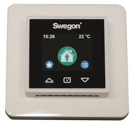 Swegon SC10 Kontrolpanel til CASA SMART, Ventilation