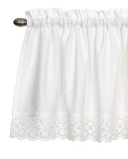 Gardinkappe Mysan Hvit