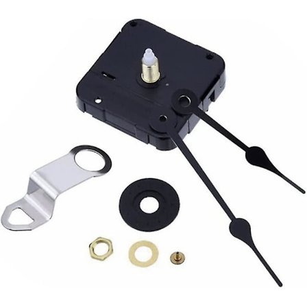 Kvartsurverk til klokke, Hr1688 Høy dreiemoment Kvartsurverk til klokke, erstatningsdeler med 23 mm lange spadevisere for DIY reparasjon, 