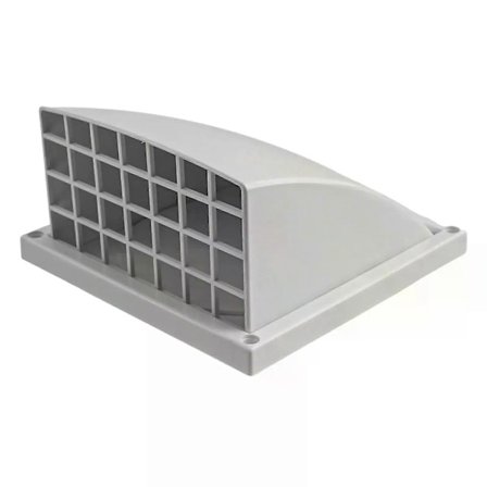 ABS Avtrekkshette ABS Utvendig Veggventilasjon Gitter Utvendig Veggmontering Effektiv Luftstrømkontroll For Kjøkkenhetter