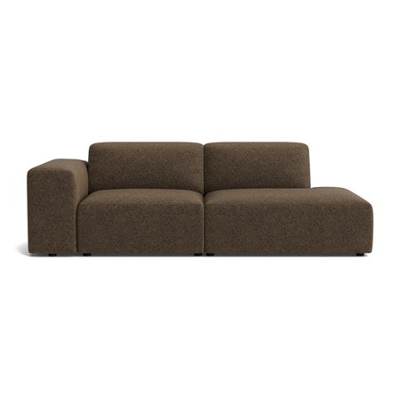 Soma lounge sofa, højrevendt | Open end - Anthology Brun - 245x101x75 - Sofa