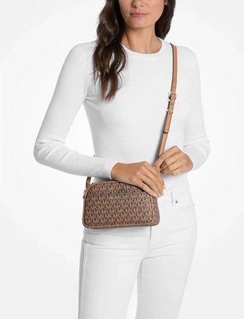 Michael Kors Sm Camera Xbody - Brown - ONE SIZE