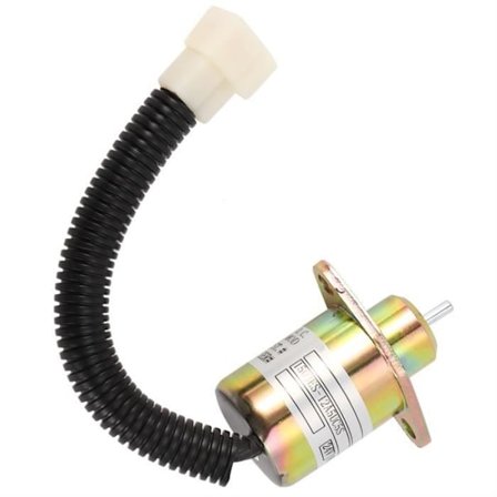 Stål Stop Solenoidventil Stabil Stop Solenoid Kraftig Motorventil R215-7 Kompatibel med R225-7 -h