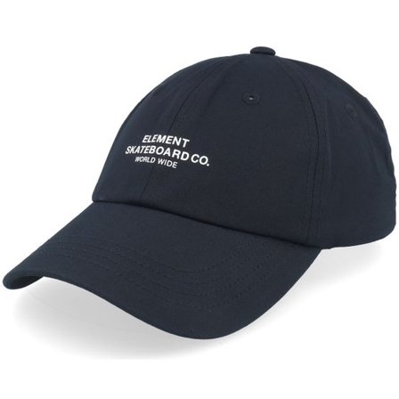 Element - Svart unconstructed Keps - Fitful Cap Flint Black Dad Cap @ Hatstore