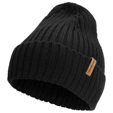 Woolpower Beanie Rib Kasket Sort, én størrelse, Tøj