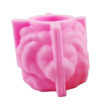 3D Løve Lys Silikonform Løvehode Resin Silikonform Løve Hjemmedekorasjon Betong Gips Sement Silikonform